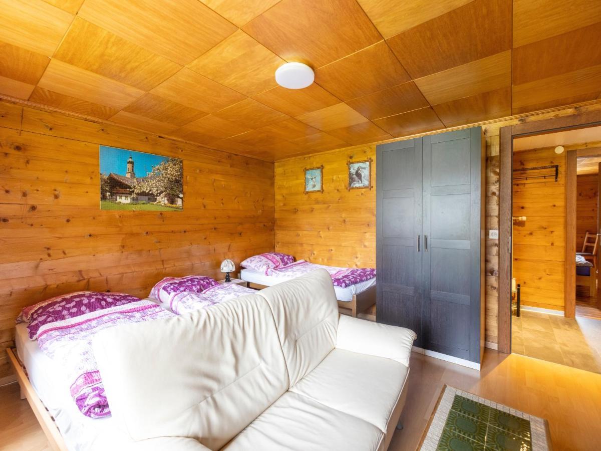 Вилла Haus Weideli, Dammstrasse 7 Саас-Грунд Экстерьер фото