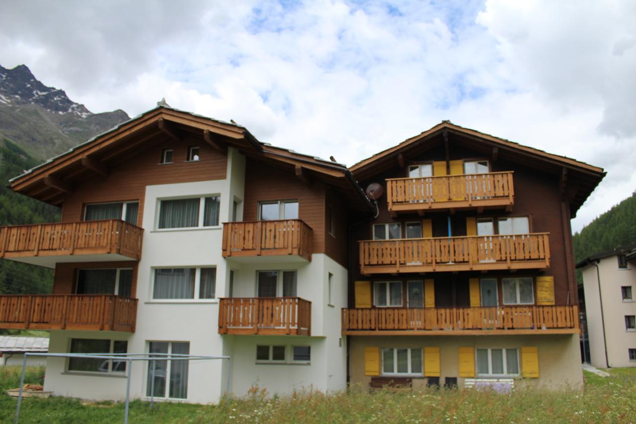 Вилла Haus Weideli, Dammstrasse 7 Саас-Грунд Экстерьер фото